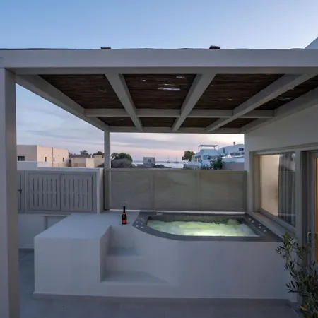 New Sea Serenity Next To The Sea With Private Jacuzzi Villa Vlychada