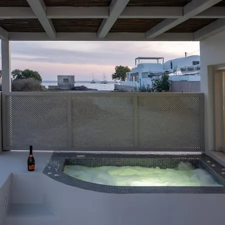 New Sea Serenity Next To The Sea With Private Jacuzzi Вилла