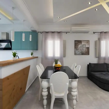 New Sea Serenity Next To The Sea With Private Jacuzzi فيلة Vlychada