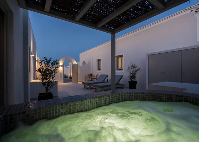 Villa New Sea Serenity Next To The Sea With Private Jacuzzi Vlychada