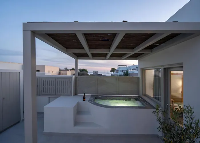 New Sea Serenity Next To The Sea With Private Jacuzzi Villa Vlychada