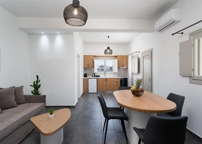 Villa New Sea Serenity Next To The Sea With Private Jacuzzi Vlychada