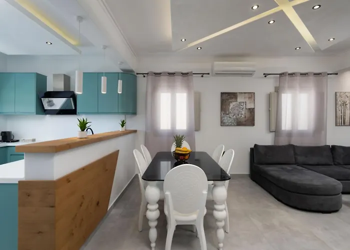 New Sea Serenity Next To The Sea With Private Jacuzzi Villa Vlychada